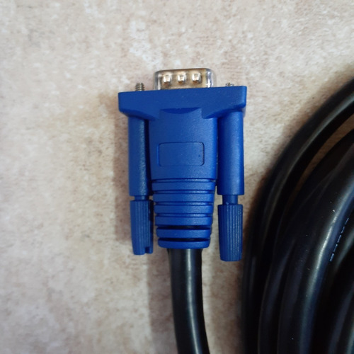 Imagen 2 de 3 de Cable Vga De 3 Mts Macho New 15 Pines