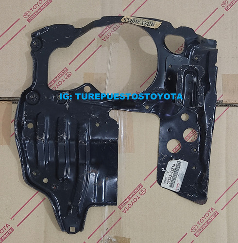 Soporte Radiador Carter Izquierdo Toyota Corolla 83 - 88