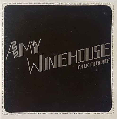 Amy Winehouse - Back To Black 2cds