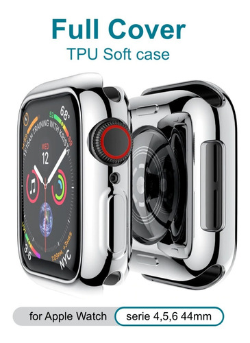 Carcasa Tpu Para Apple Watch Cromo - Tallas Y Series