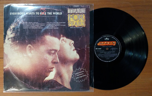 Tears For Fears Everybody Wants To Mix The World Disco Lp