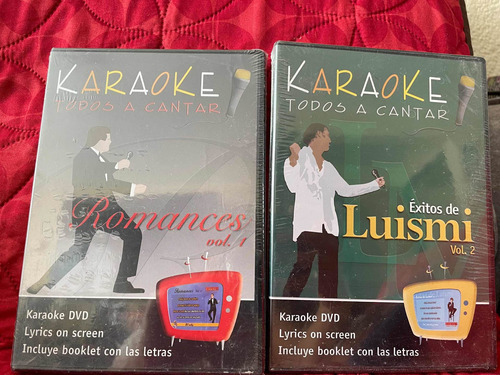 Karaoke Todos A Cantar Romances Vol.1 Y Éxitos Luismi Vol.2