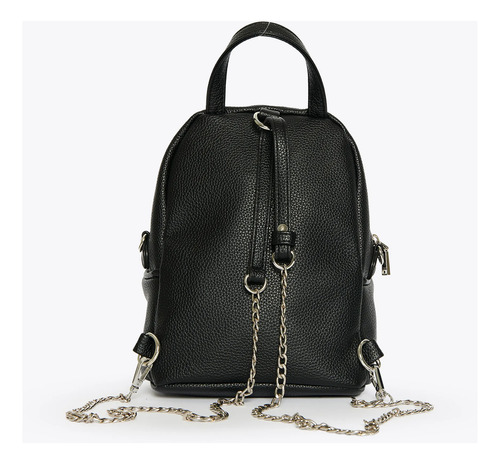 Mochila Taichu Viamo Mujer Nueva Temporada Negro Liso
