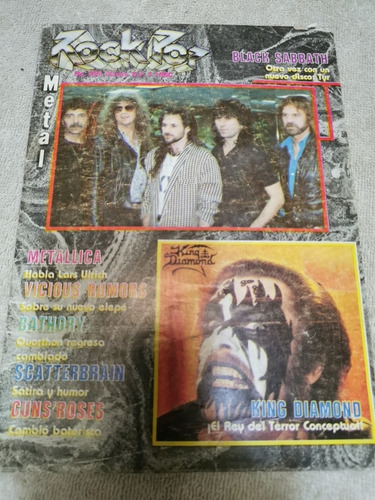  Revista Rock Pop Metal Guns And Roses