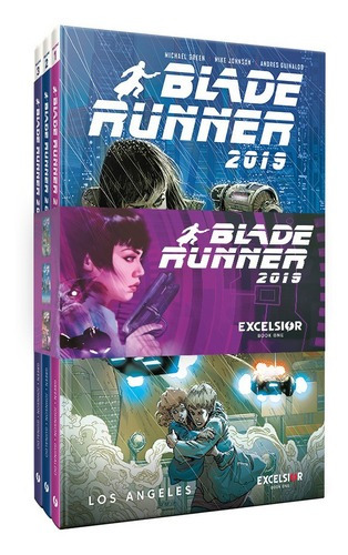 Super Kit Blade Runner 2019: Coleção Completa Em Capa Dura