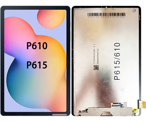 Tela Display Lcd Compativel P610 P615 Tab S6