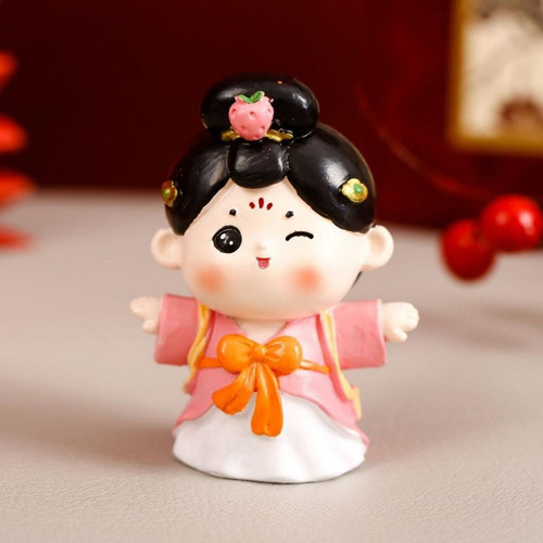 Figura Linda De Niña, Figura Pequeña, Decoración Estilo C