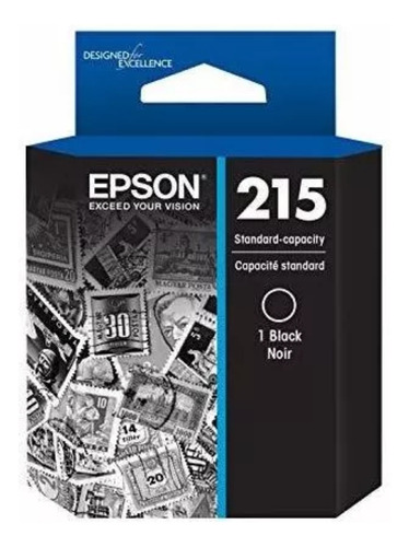 Epson T215 Cartucho Tinta Negra . Estándar. Original 