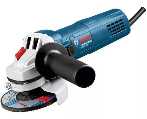 Amoladora Bosch Angular Gws 700 Professional Azul 12.000 Rpm Frecuencia 220