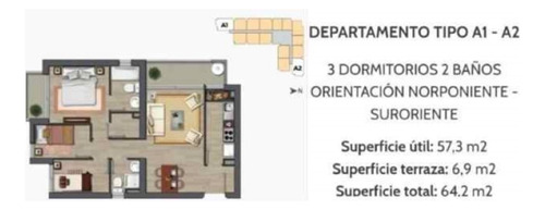 Venta De Pie De Depto 3d/2b, La Cisterna.