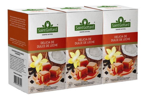 Infusion Dulce De Leche Saintgottard  20 Saquitos - X3 