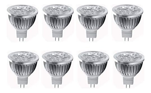 Foco Led Mr16 De 4w 12v, Bombilla De Enfoque Led De 4w ...