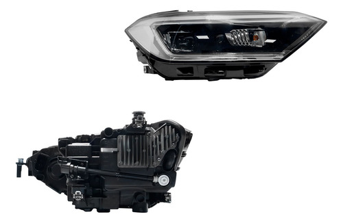 Faro Derecho C/lupa Jetta A7 Highline 2019 2020 S/ambar