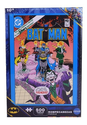 Puzzle Rompecabezas 500 Piezas Dc Comics Batman 
