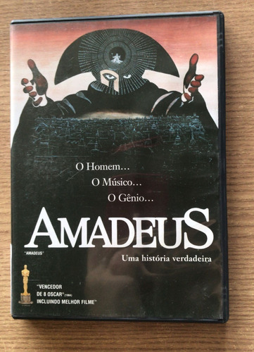 Dvd Amadeus Uma História Verdadeira