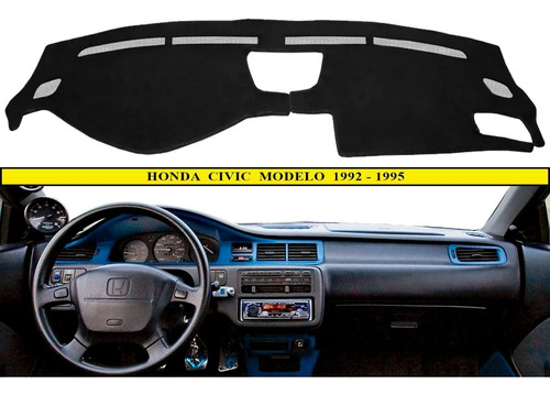 Cubretablero Automotriz Honda Civic Modelo 1992 - 1995