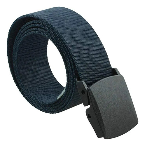 Cinturón Táctico Universal De Lona Con Hebilla De Plástico P