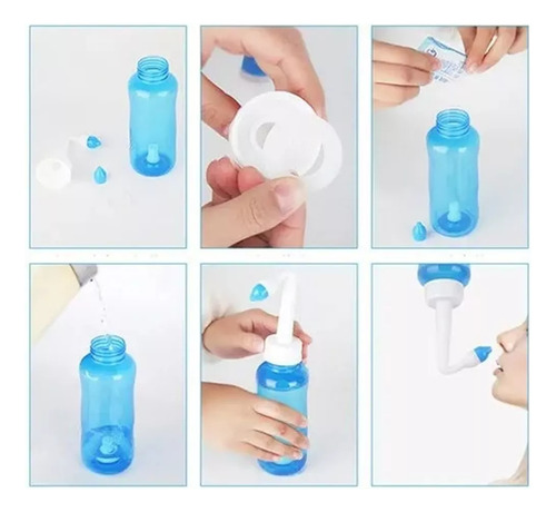 Lavador Lavagem Sinusite/300 Ml P/ Alergia/sinusite 2 Unidad