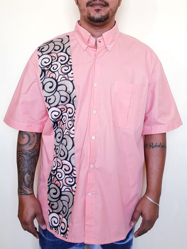 Imagem 4 de 6 de Camisa Blusa Masculina Tecido Willian