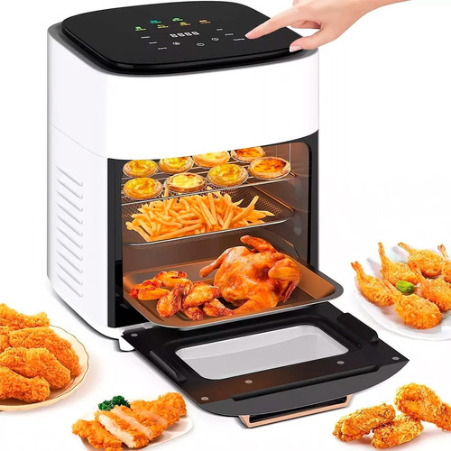 Freidora De Aire Electrica 15l  Air Fryer Sin Aceite Digital