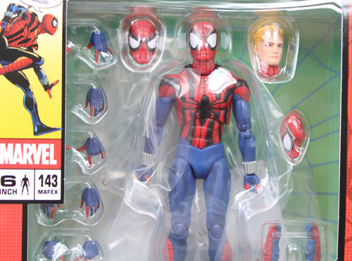 Sin Abrir Mafex Spider-man Ben Reilly Spiderman Comic Ver. (Usado)