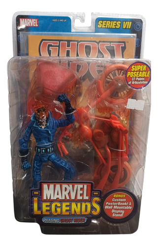 Phasing Ghost Rider Serie 7 Marvel Legends Toy Biz