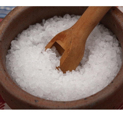 Imagem 3 de 4 de Sal Grosso Para Churrasco Premium 1kg Kosher Salt Mazala