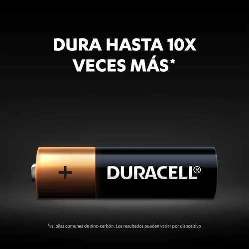 Pila Duracell MN1500B6 pilas AA alcalinas 1.5V 6 unidades