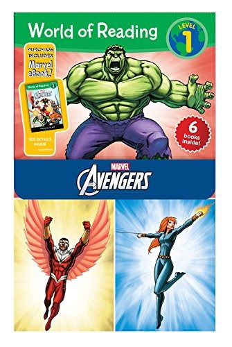 World Of Reading Avengers Boxed Set Level 1