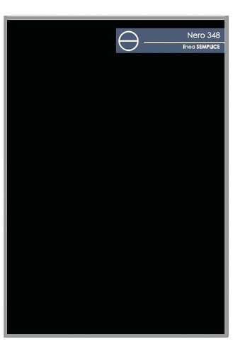 Placa Melamina Negro Valiant - Nero 348 18mm 1,83 X 2,82 Mts