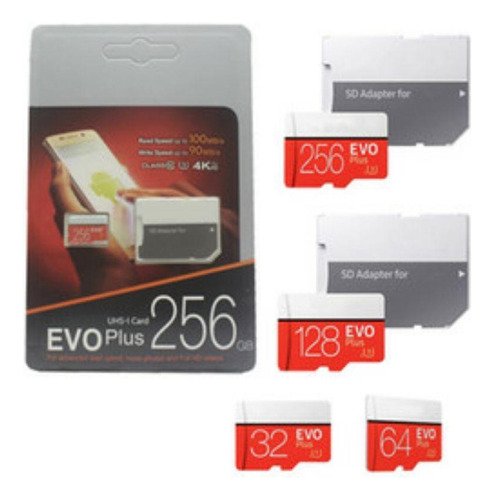 Cartão Samsung Micro 256 Gb Evo Plus