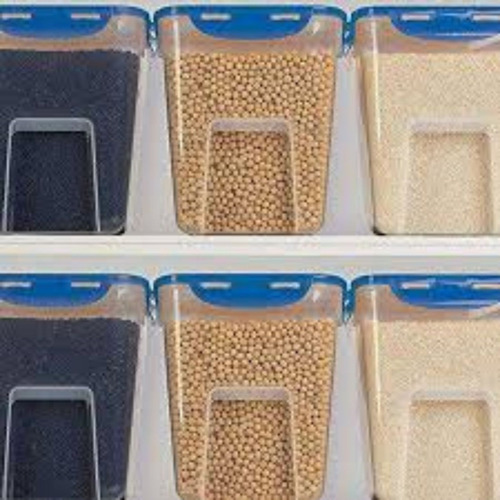 Pote para alimentos hermético Lock locknlock dispenser HPL500 mantimentos grande ração 7L