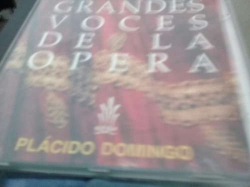 Cd Grandes Voces De La Opera Placido Domingo Valentine 