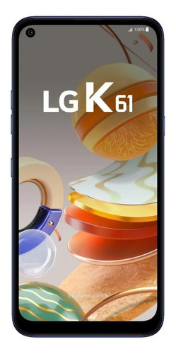 Imagen 1 de 3 de LG K61 128 GB azul 4 GB RAM