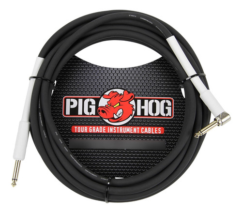 Ph10r - Cable De Instrumento De Guitarra En Ángulo Recto