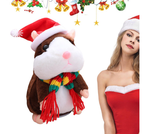Talking Hamster Plushs Plushs Toy Funny Plushs Toy Repeats M