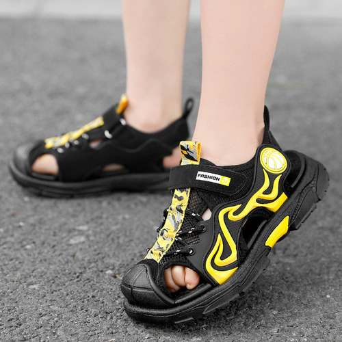 Sandalias De Playa Para Caminar Para Niños De Moda