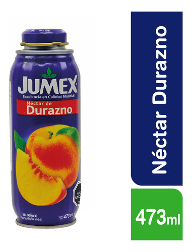 Pack 12 Jugo Nectar Jumex Durazno 473 Ml