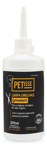Solución limpiadora de orejas y orejas que elimina el olor, cera, 200 ml