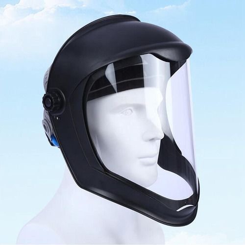 Máscara De Casco Con Pantalla Facial Con Visera