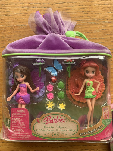 Set De Muñecas De La Película Thumbelina, Nunca Abiertas (Usado)