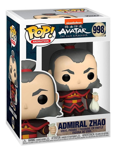 Imagen 2 de 3 de Funko Pop Avatar - Almirante Zhao
