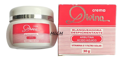 Crema Divina Antimancha Arbutina Ácido Kójico Vitamina E×30g