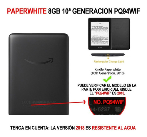 Funda Case Kindle Cielo Estrellado Paperwhite 10 Gen Pq94wif 