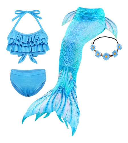 Cola De Sirena Trajes De Baño Y Accesorios For Crian