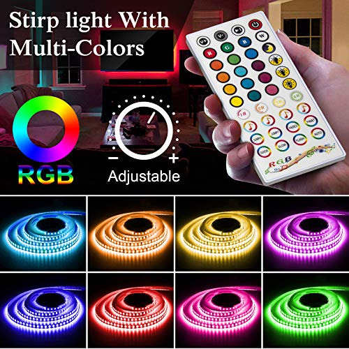 Tira De Luces Led Luxpower De 32,8 Pies Con Función Music Sy