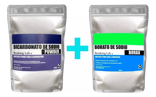 Bicarbonato De Sodio + Borax Borato De Sodio 1 Kilo De C/u