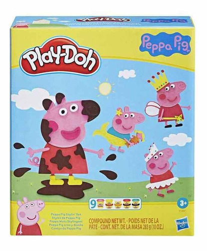 Imagen 1 de 1 de Play-doh Peppa Pig Set Hasbro
