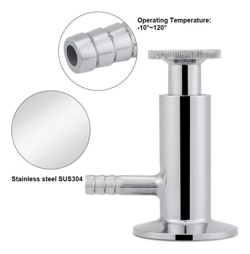304 Sanitary Stainless Steel Sampling Valve Belt