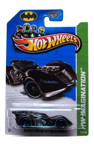 2013 hw Imaginación Batman: Arkham Asylum Batmobile 63/250